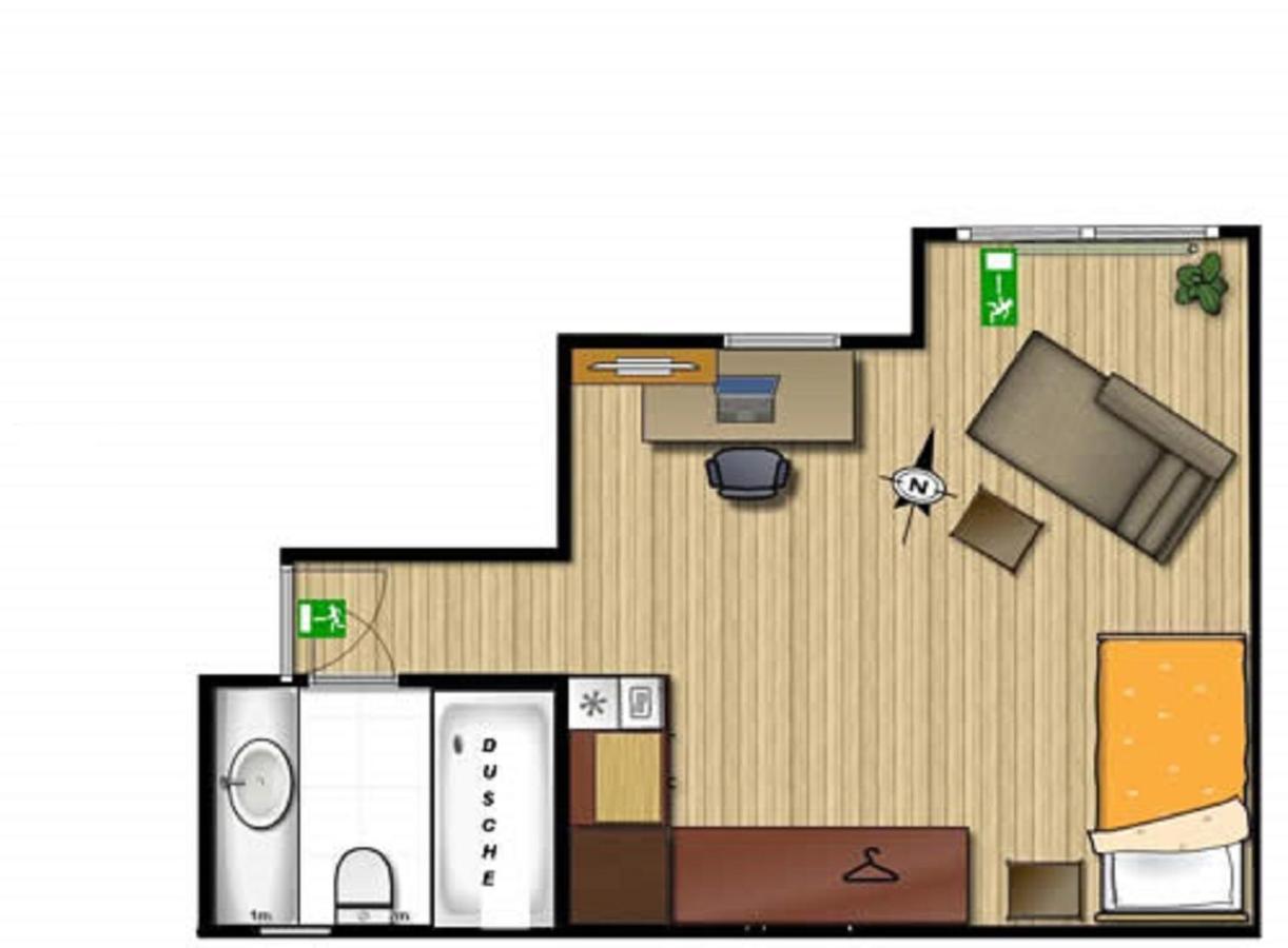 Apartamento Boardinghouse Remchingen Baan Arun Exterior foto