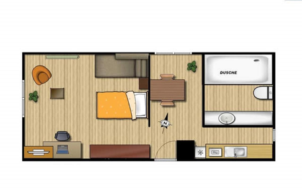 Apartamento Boardinghouse Remchingen Baan Arun Exterior foto